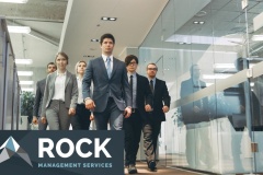 Diverse Team of Delegates/ Lawyers Confidently Marching Through the Corporate Building Hallway. Multicultural Crowd Of Resolute Business People in Stylish Marble and Glass Offices.